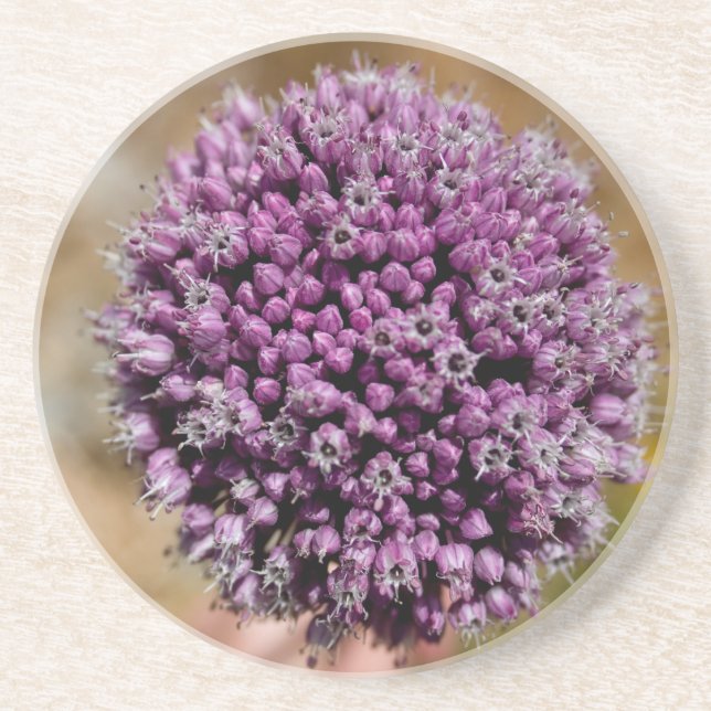 Wilde Blume Getränkeuntersetzer (Vorne)
