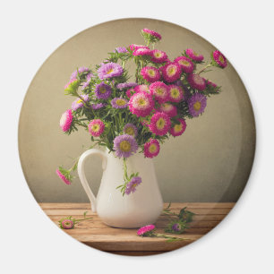 Wilde Blume in einem Vase Magnet