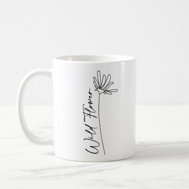Wilde Blume Kaffeetasse (Links)