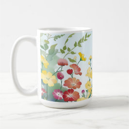 Wilde Blume Kaffeetasse