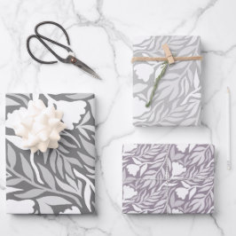 Wilde Blume Kaskade Geschenkpapier Set
