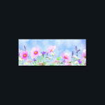 Wilde Blume Leinwanddruck<br><div class="desc">Hübsche wilde Blume an sonnigen Tagen</div>