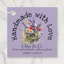 Wilde Blume mit Liebe Produkt Vielen Dank