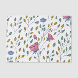 Wilde Blume Muster-farbig Wild Blume-floral Seidenpapier