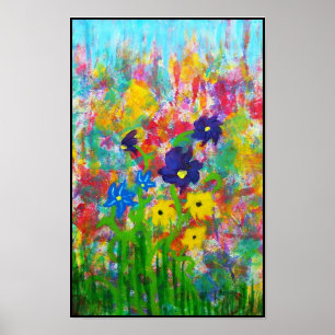 Wilde Blume Poster