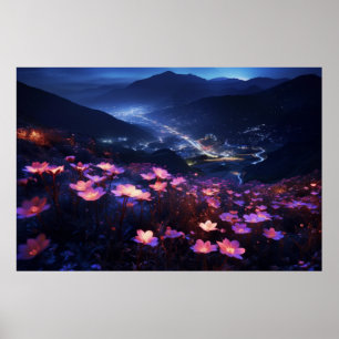 Wilde Blume Ruhe Natur Stille Ruhe Poster