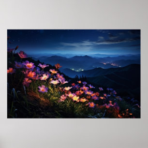 Wilde Blume Ruhe Natur Stille Ruhe Poster