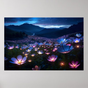 Wilde Blume Ruhe Natur Stille Ruhe Poster
