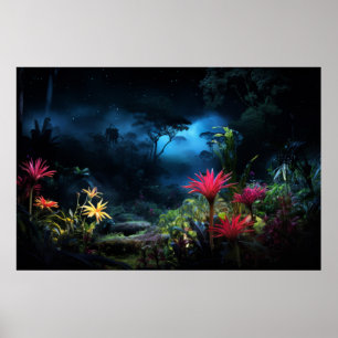 Wilde Blume Ruhe Natur Stille Ruhe Poster