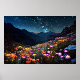 Wilde Blume Ruhe Natur Stille Ruhe Poster