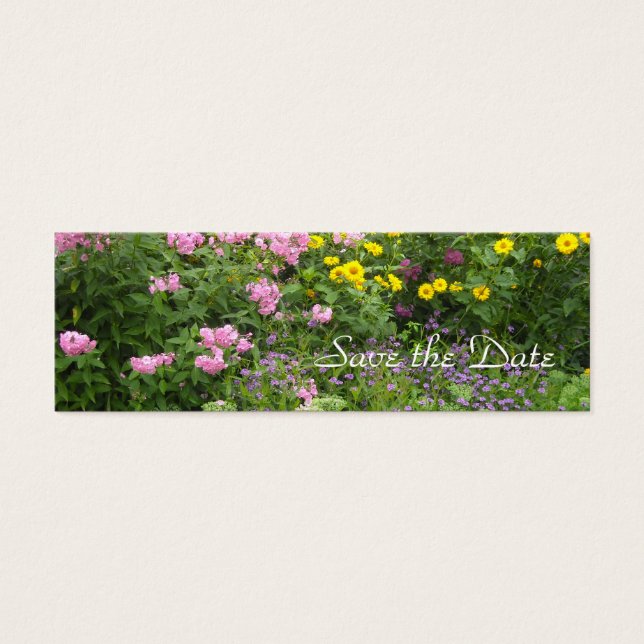Wilde Blume - Save the Date (Vorderseite)