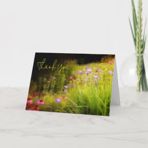 Wilde Blumen benutzerdefiniert Karte