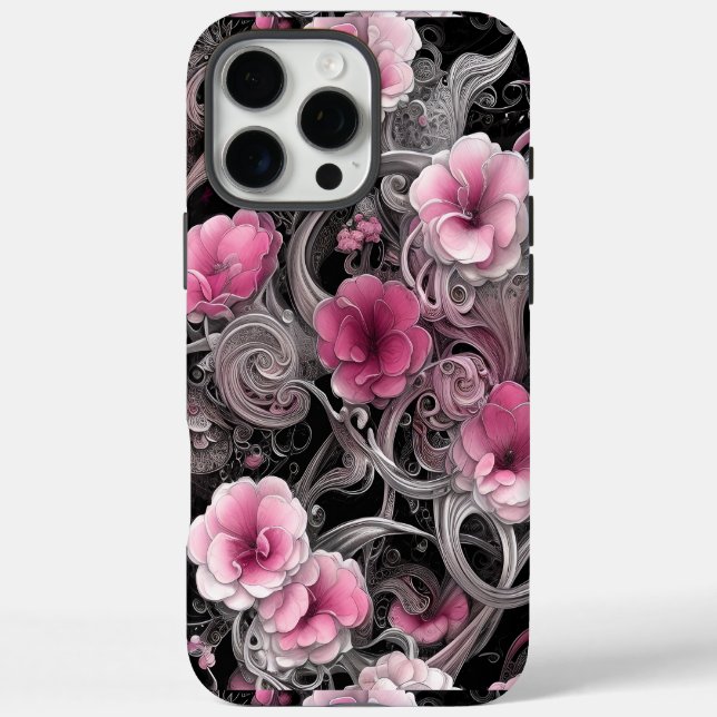 Wilde Blumen  Case-Mate iPhone Hülle (Rückseite)