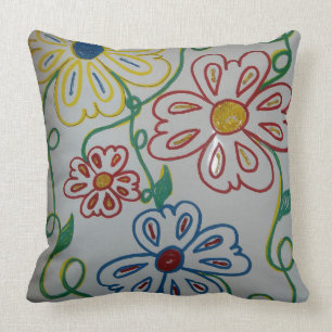 Wilde Blumen durch Lina Kissen