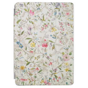 Wilde Blumen entwerfen für silk Material, c.1790 iPad Air Hülle