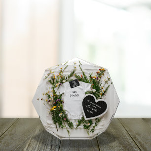 Wilde-Blumen-Frühlings-Blumen-Schwangerschaftsankü Fotoblock