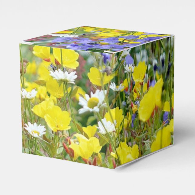 Wilde Blumen Geschenkschachtel (Vorderseite)