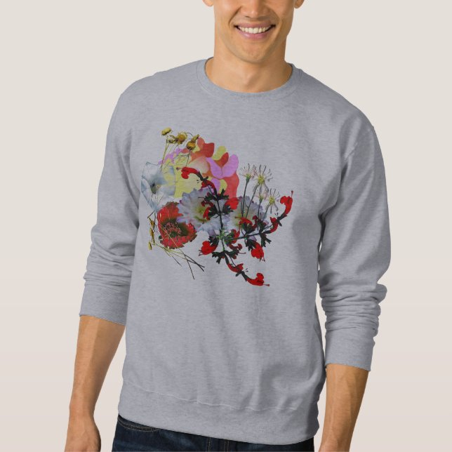 WILDE BLUMEN SWEATSHIRT (Vorderseite)