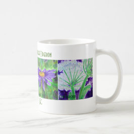 Wilde Blumen-Tasse Tasse