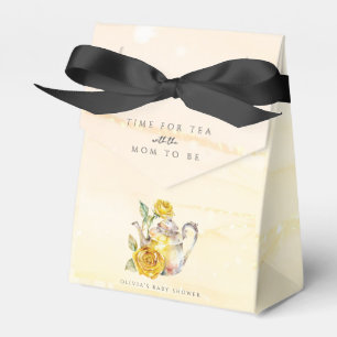 Wilde Blumen-Teeparty-Baby-Einweihung  Geschenkschachtel