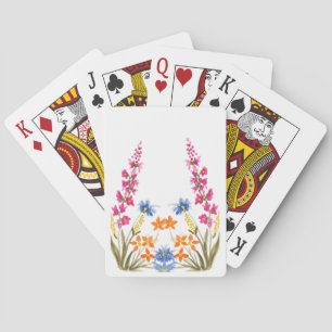 Wilde Blumenflüsterer Spielkarten