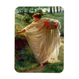 Wilde Blüten (von Edward Poynter) Magnet