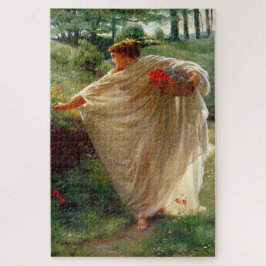 Wilde Blüten (von Edward Poynter) Puzzle