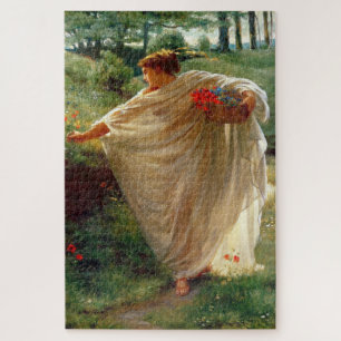 Wilde Blüten (von Edward Poynter) Puzzle