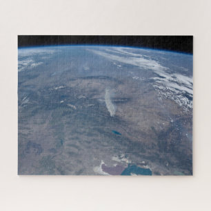 Wilde Brände im Western und Südwesten von uns. Puzzle