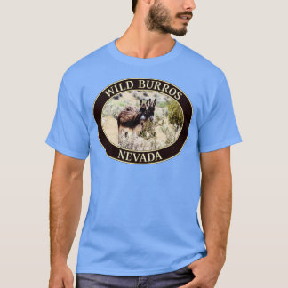 Wilde Burros Donkeys von Nevada 2 T-Shirt