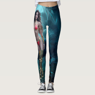 Wilde Companies: Lady mit ihrem Schwarzen Panther Leggings