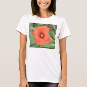 Wilde Damen T-Shirt Mohnblume