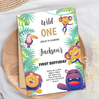 Wilde Einladung zum Geburtstag
