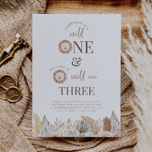 Wilde Eins und Wilde Drei gemeinsame Einladung