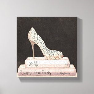 Wilde elegante Absatz-Mode Apples   Leinwanddruck