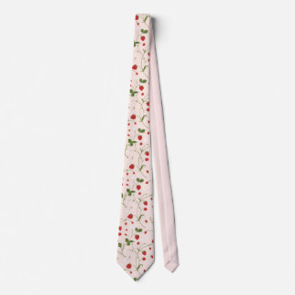 Wilde Erdbeeren (Linen) - Neck Tie Krawatte