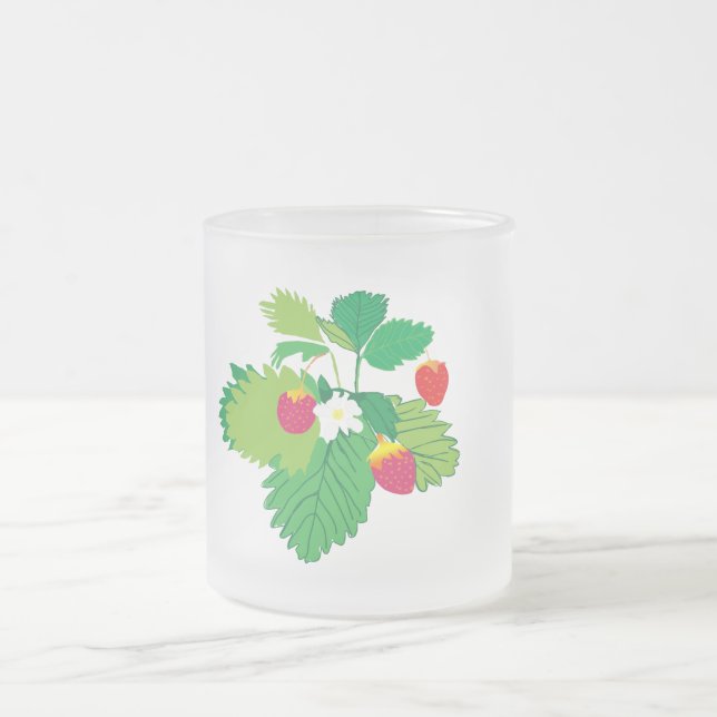 Wilde Erdbeeren Tasse (Mittel)