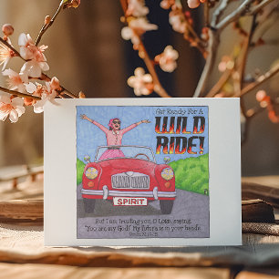 Wilde Fahrt Inspiration Postkarte