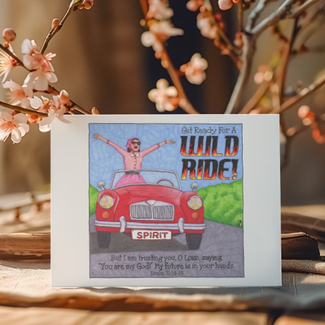 Wilde Fahrt Inspiration Postkarte (Von Creator hochgeladen)