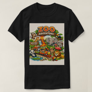 Wilde Fahrt: Spielzeug exotischer Zoo & Zug T-Shirt