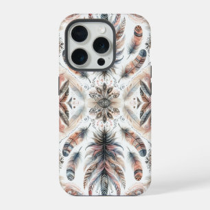 Wilde Federn iPhone 15 Pro Hülle