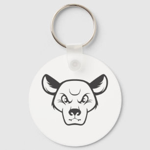 Wilde Fossa-Katze Schlüsselanhänger