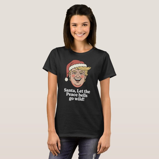 Wilde Friedensglocken T-Shirt (Vorne ganz)