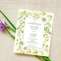 Wilde Frühlingsblumen Haushalt Hochzeit einladen