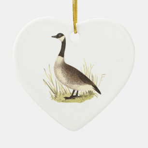 Wilde Gans (Anser canadensis) Keramik Ornament