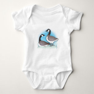 wilde Gänse Baby Strampler