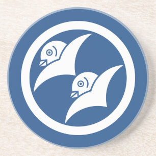 Wilde Gänse für die Masuyama 2 Sandstein Untersetzer