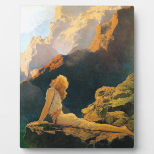 Wilde Gänse von Maxfield Parrish Fotoplatte