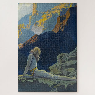 Wilde Gänse von Maxfield Parrish Puzzle