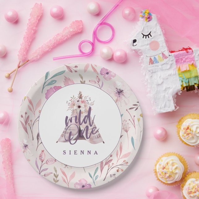 Wilde Geburtstagsparty mit einem Teepe Pappteller (Party)